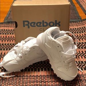 White Reebok Classic